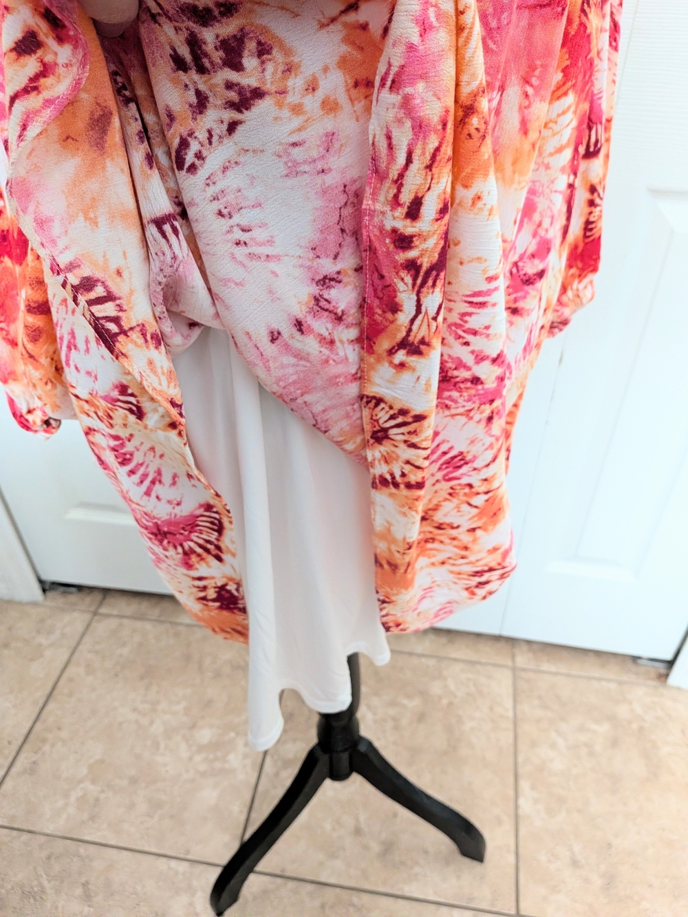 Caribbean Joe Tie-Dye Cold Shoulder Dress - Picture 6 of 11